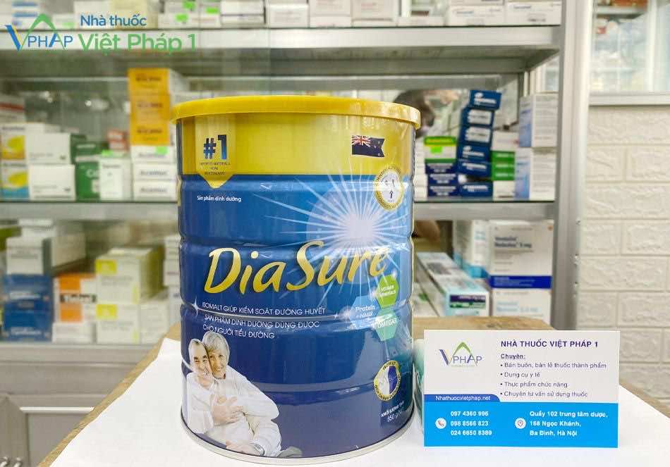 Mua sữa Diasure chính hãng tại Nhà thuốc Việt Pháp 1