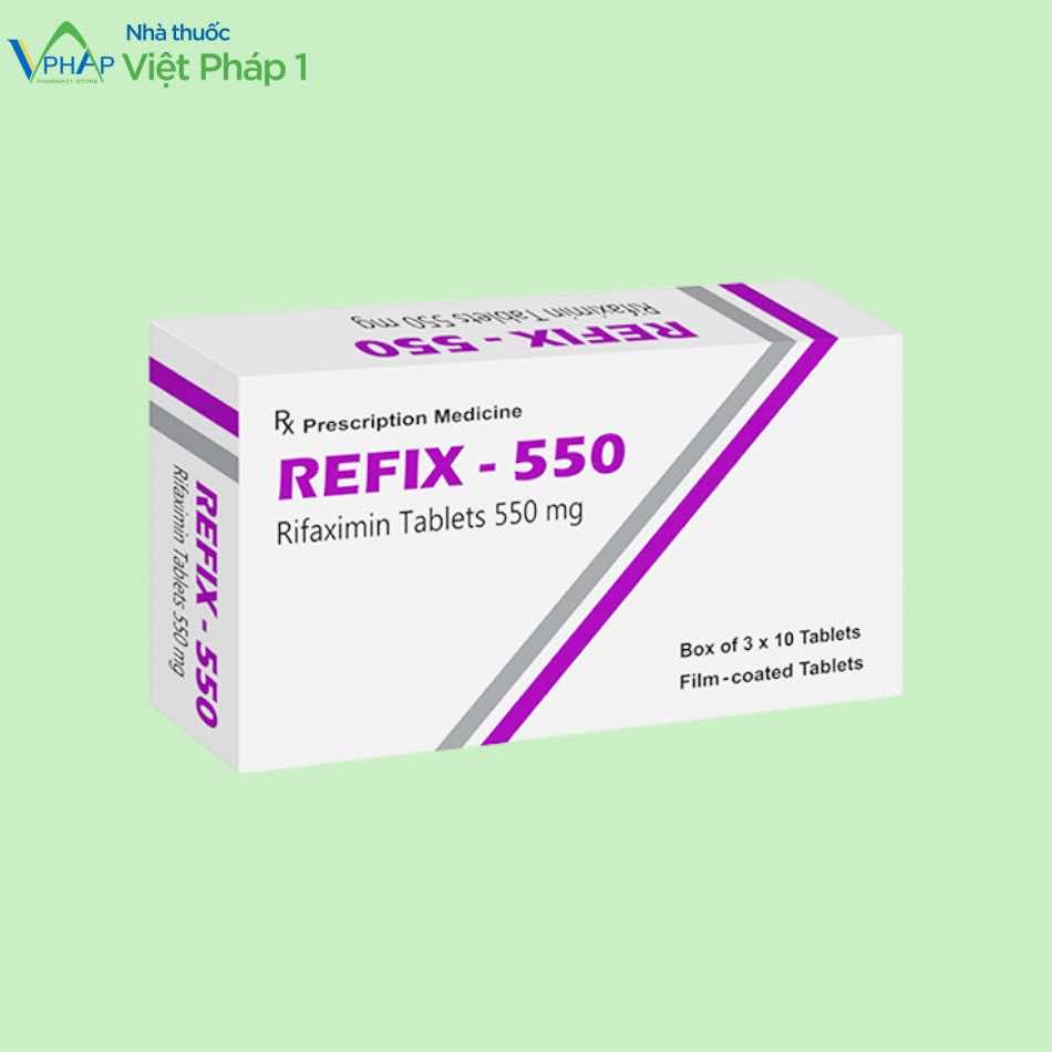 Thuốc Refix 550mg