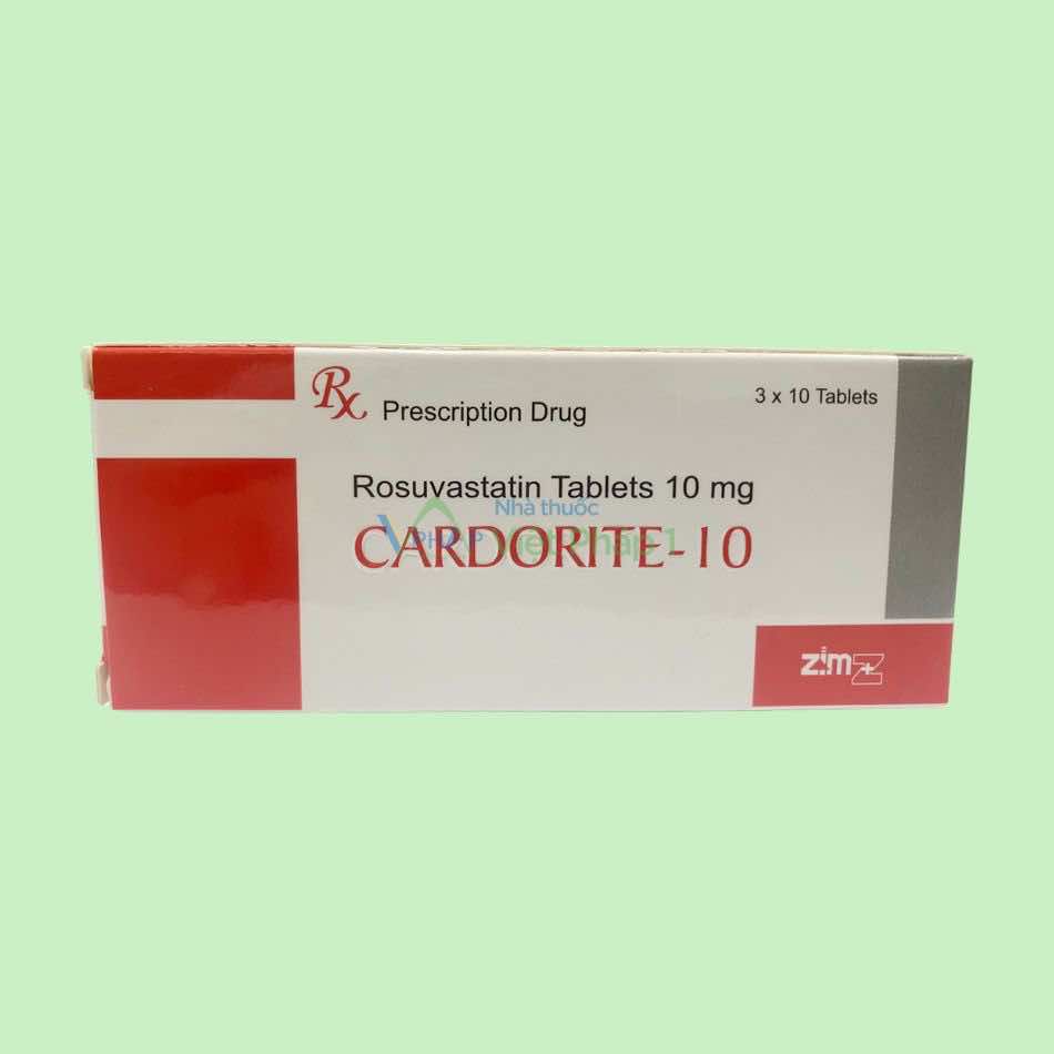 Thuốc Cardorite 10
