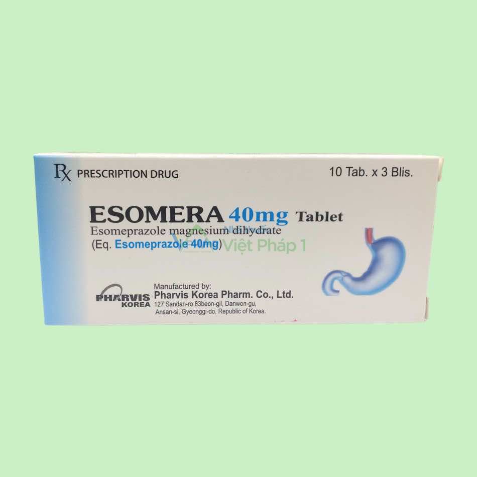Thuốc Esomera 40mg Tablet