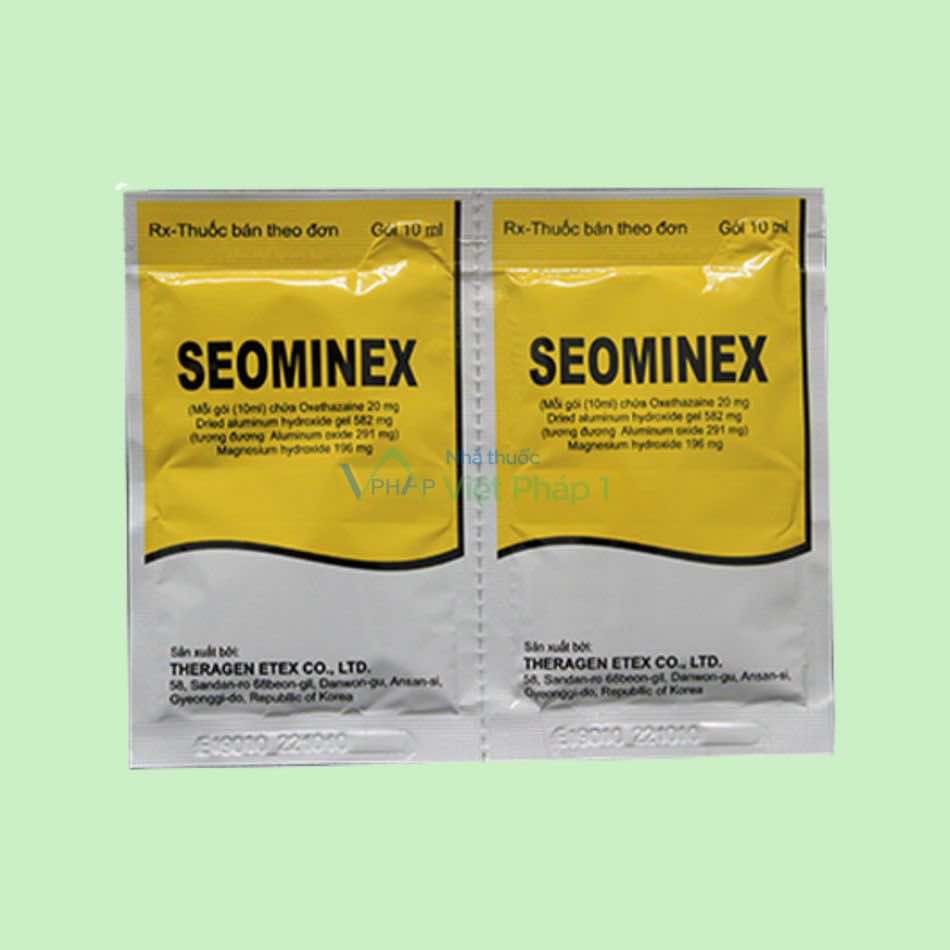 Hình ảnh 2 gói thuốc Seominex
