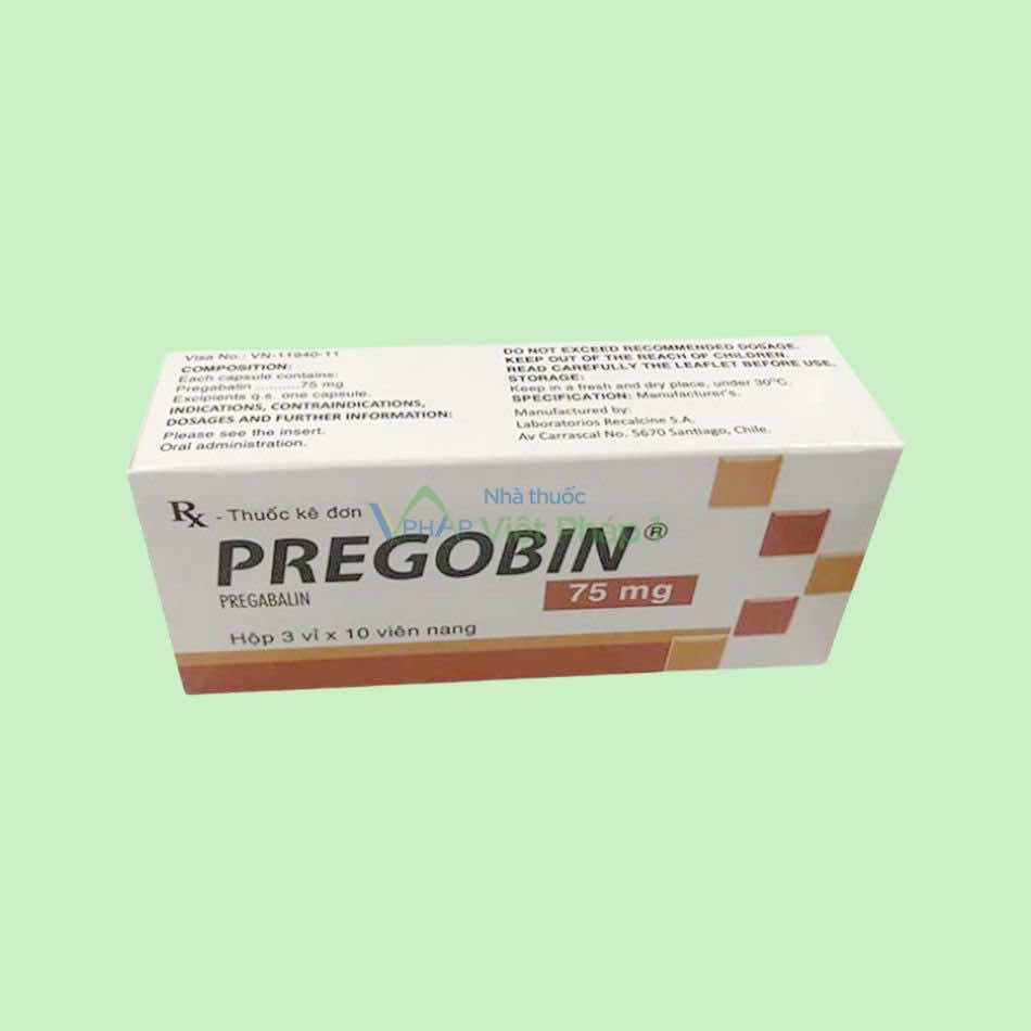 Hộp thuốc Pregobin