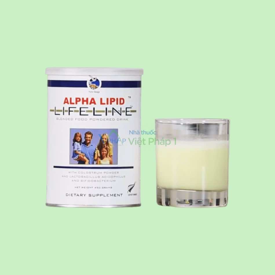 Sữa non Alpha Lipid là sản phẩm tổng hợp từ những công thức độc đáo