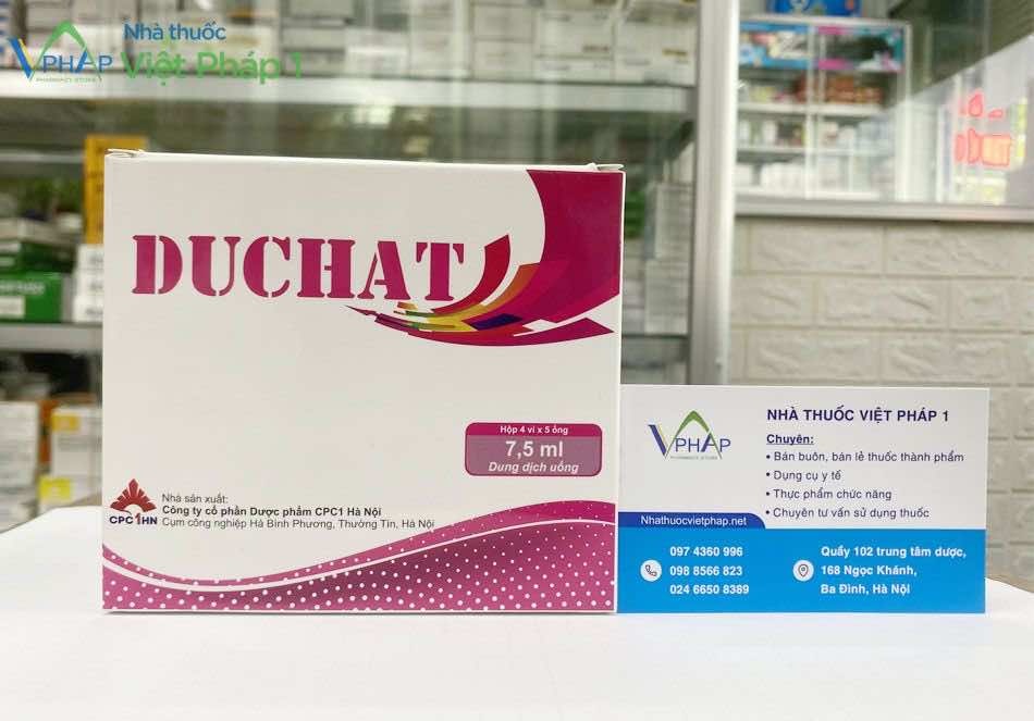 Mua thuốc bổ Duchat chính hãng tại Nhà thuốc Việt Pháp 1