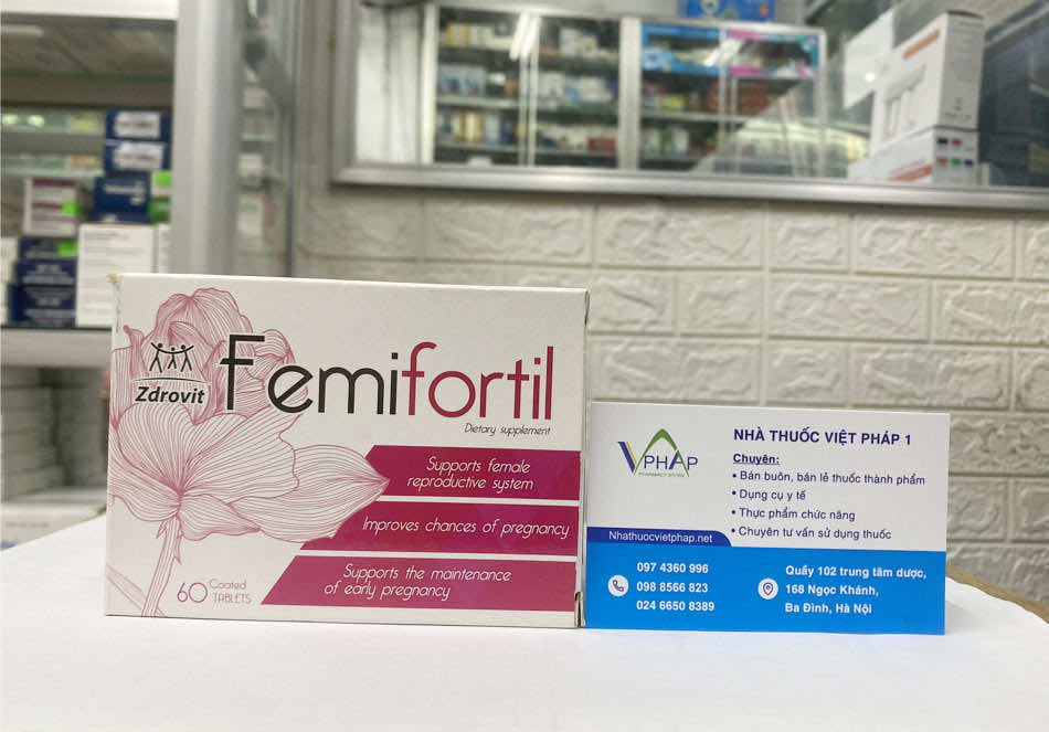 Mua Femifotil chính hãng tại nhà thuốc Việt Pháp 1