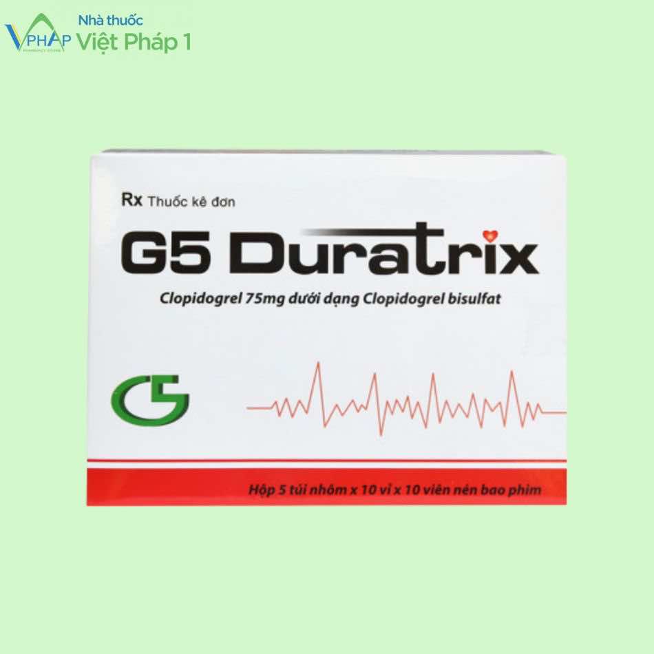Thuốc G5 Duratrix 75mg