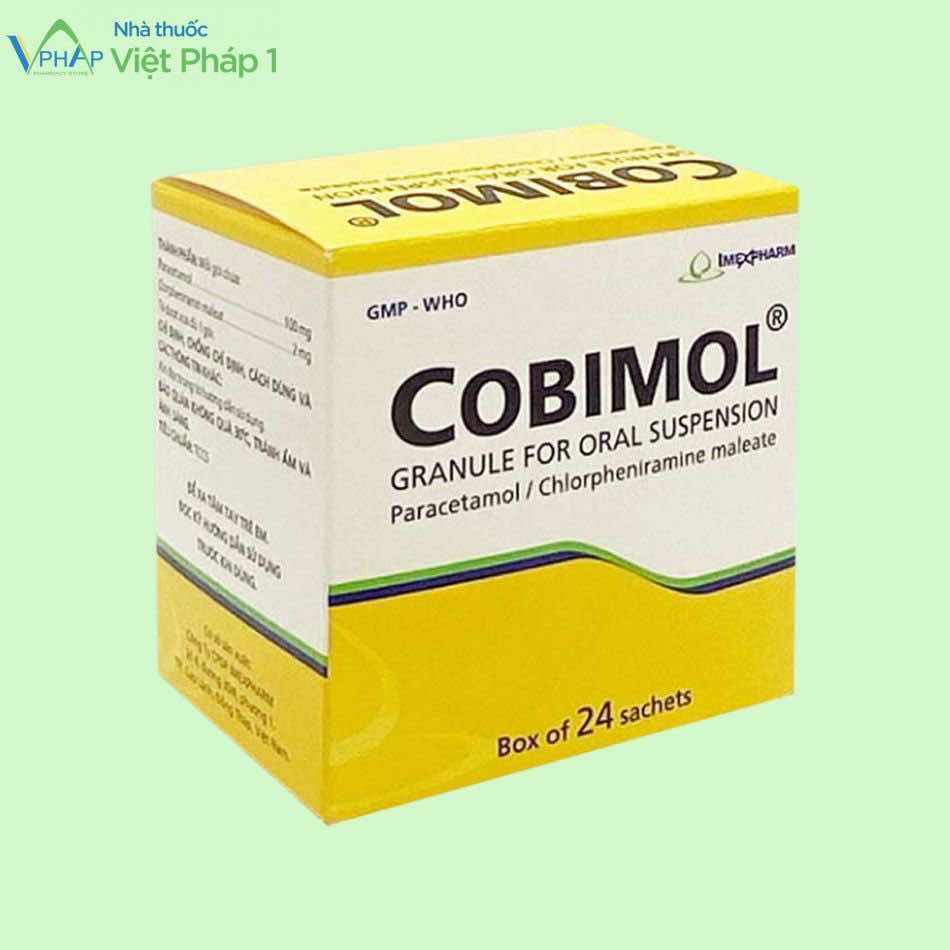 Hộp thuốc Cobimol 25 gói