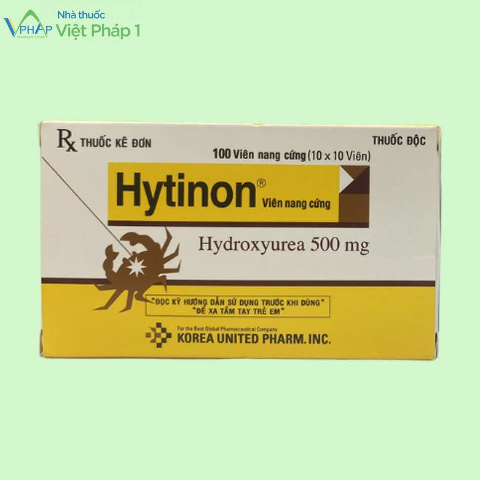 Hình ảnh hộp thuốc Hytinon 500mg
