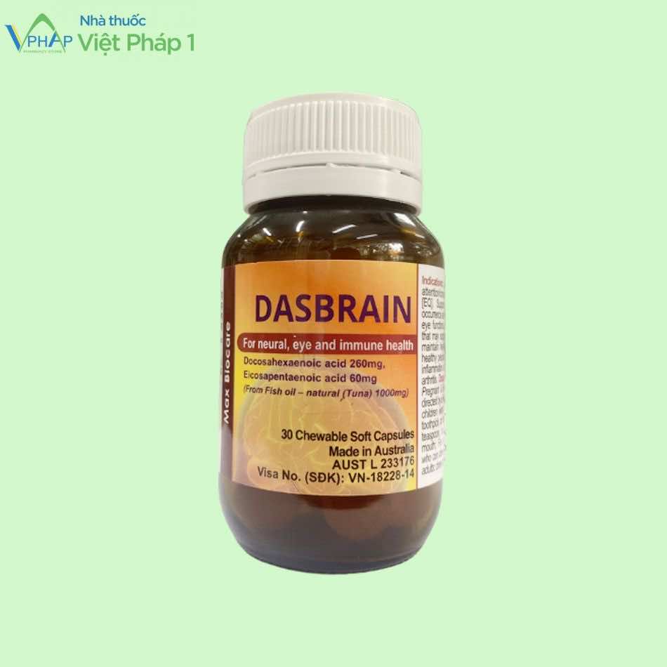 Hình ảnh lọ thuốc Dasbrain