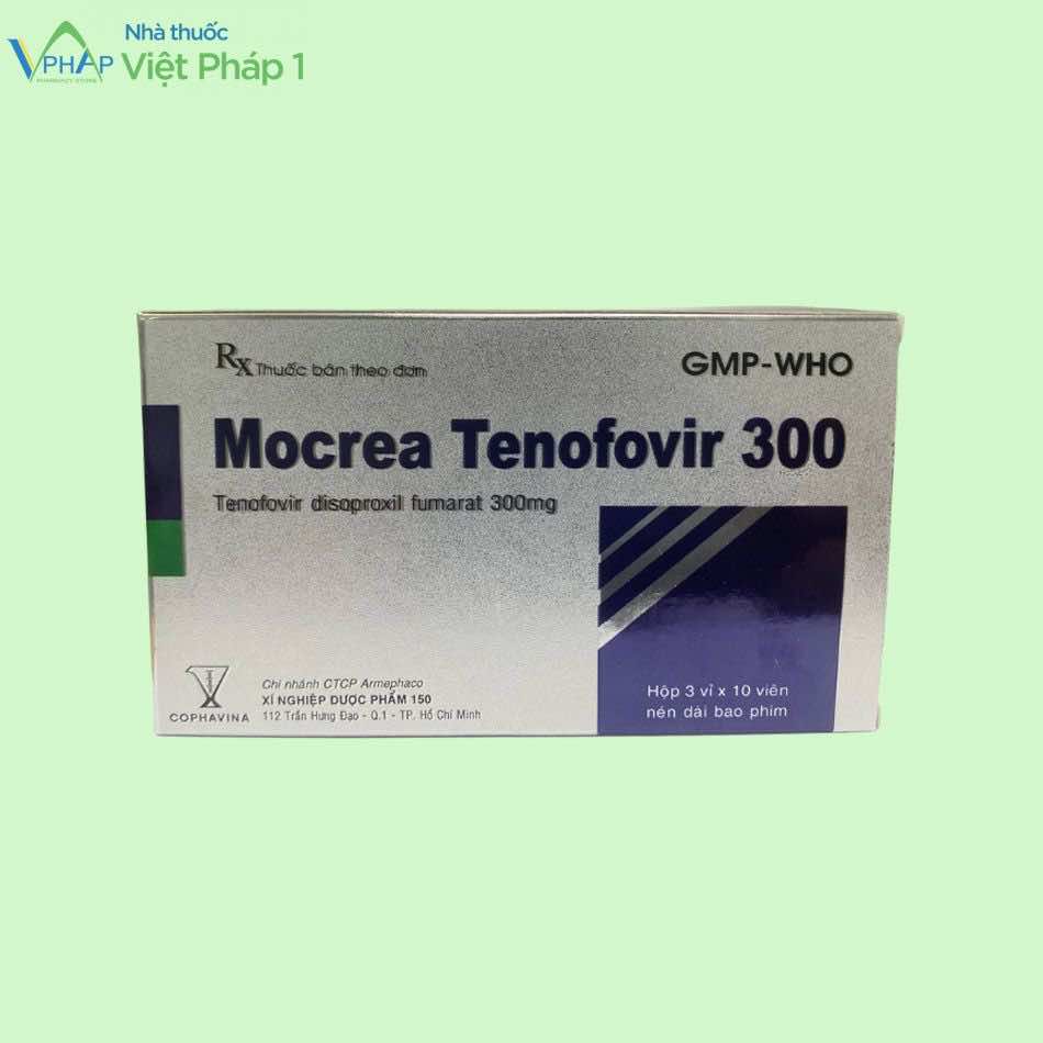 Hình ảnh: Hộp thuốc Mocrea Tenofovir