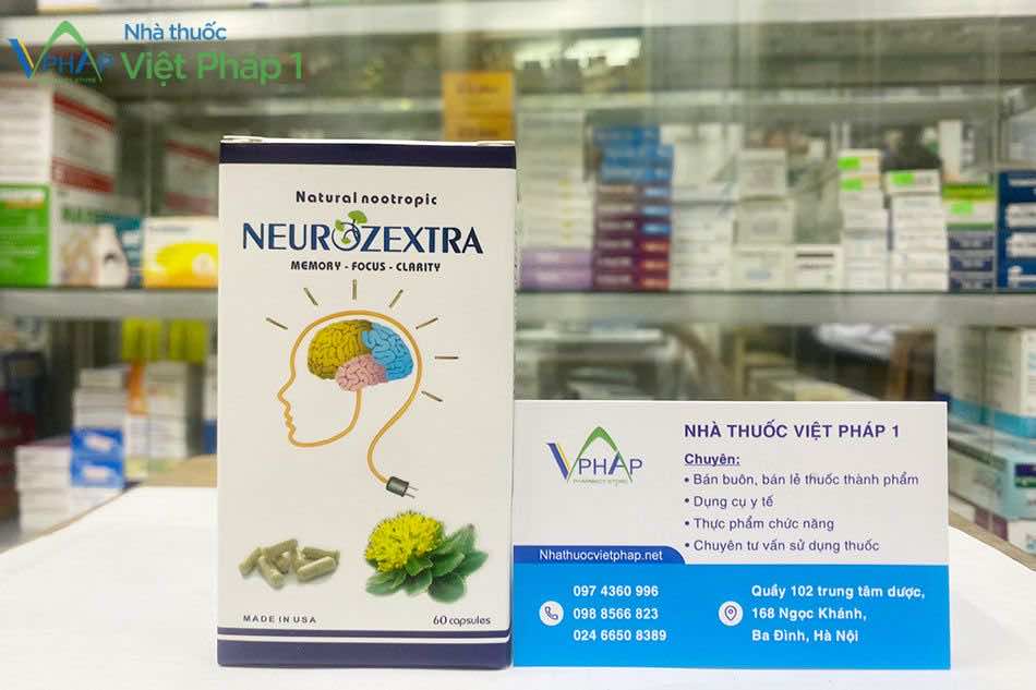 Neurozextra bán chính hãng tại Nhà thuốc Việt Pháp 1