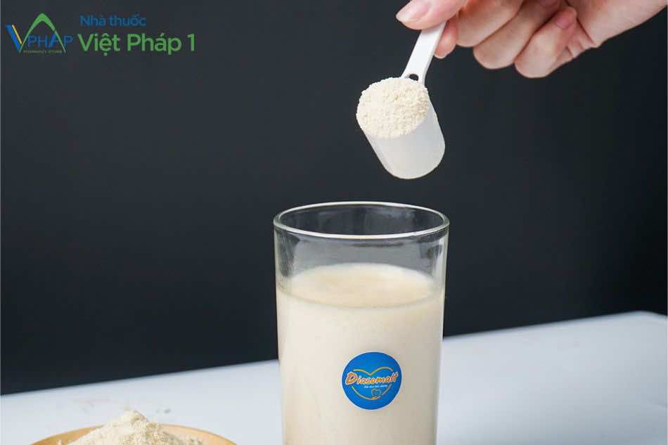 Cách pha sữa Diasomalt 850g