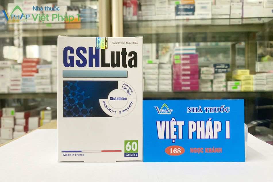 GSHLuta bán chính hãng tại Nhà thuốc Việt Pháp 1