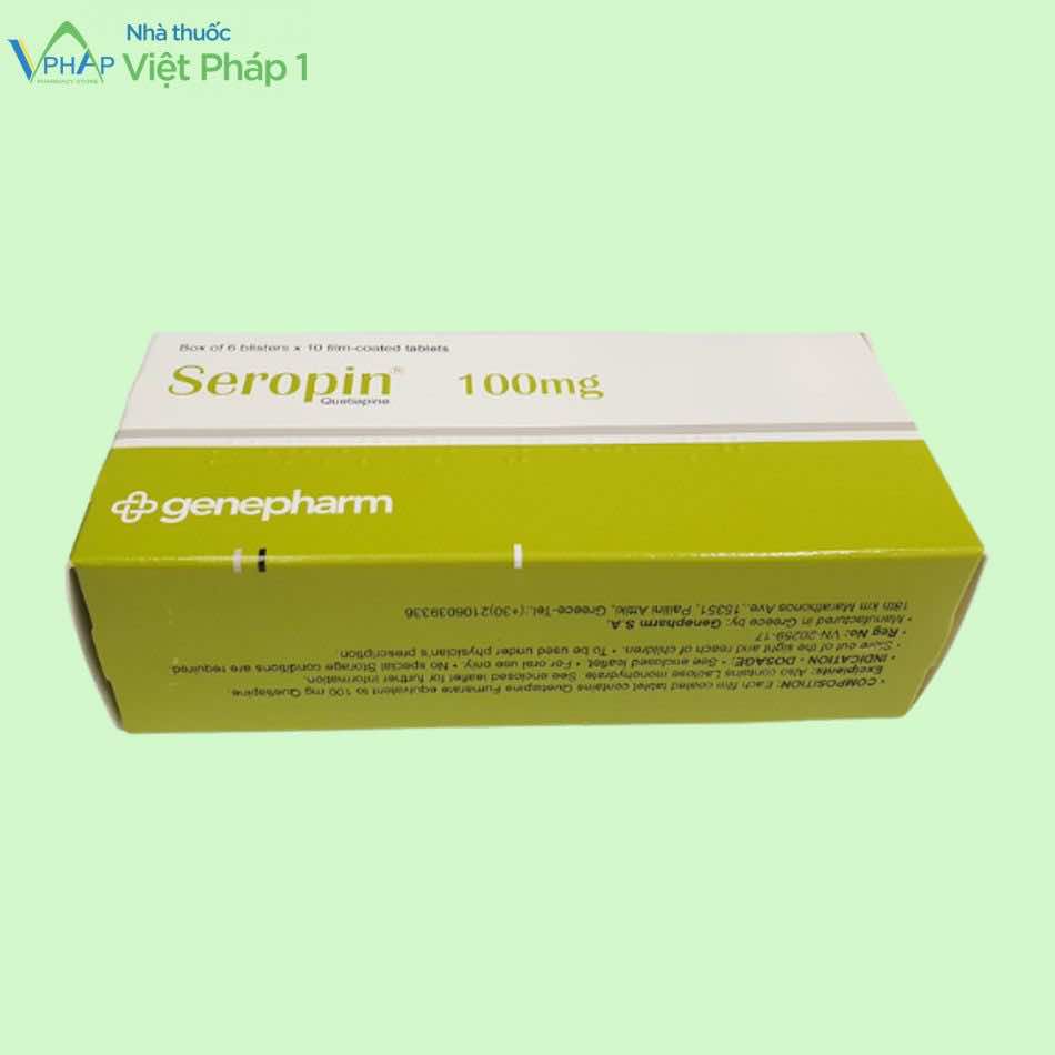 Hình ảnh hộp thuốc Seropin 100mg