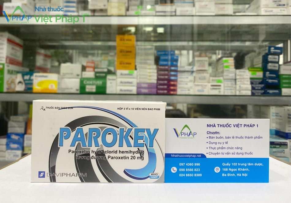 Mua thuốc Parokey 20mg chính hãng tại Nhà thuốc Việt Pháp 1
