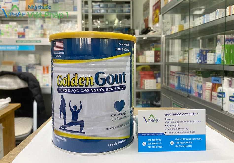 Mua sữa Golden Gout chính hãng tại Nhà thuốc Việt Pháp 1