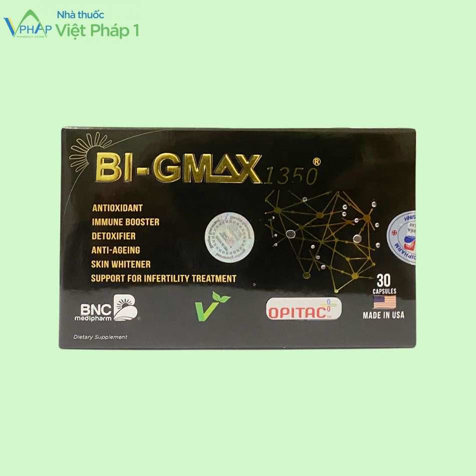 Thực phẩm bảo vệ sức khỏe BI-GMAX 1350