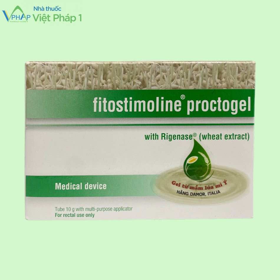 Hộp thuốc bôi trĩ Fitostimoline Proctogel