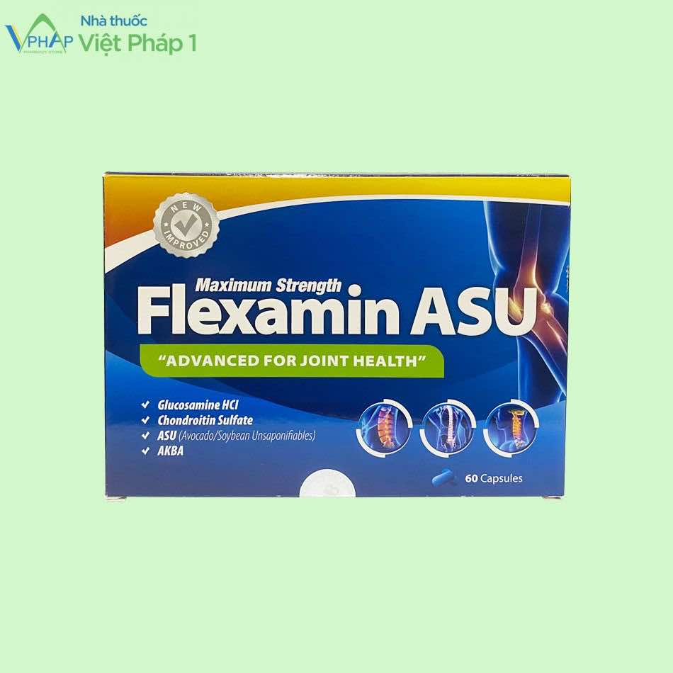 Flexamin ASU là thực phẩm bảo vệ sức khỏe, không phải là thuốc