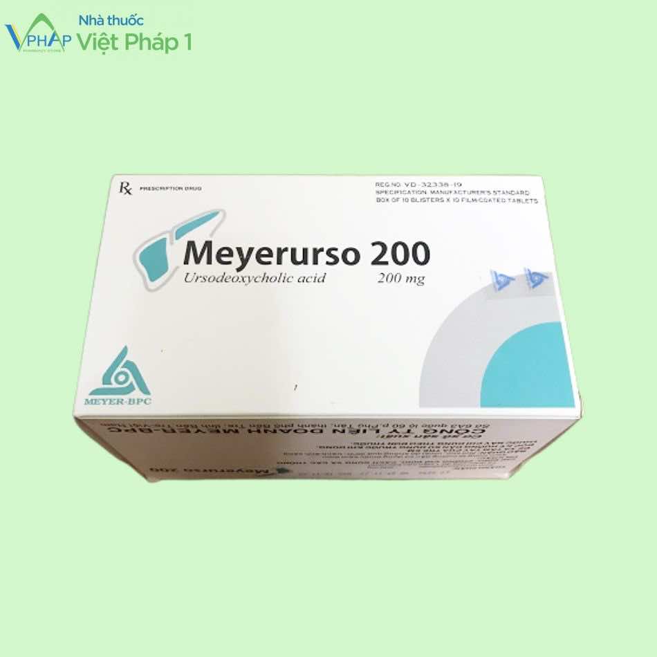 Hình ảnh hộp thuốc Meyerurso 200