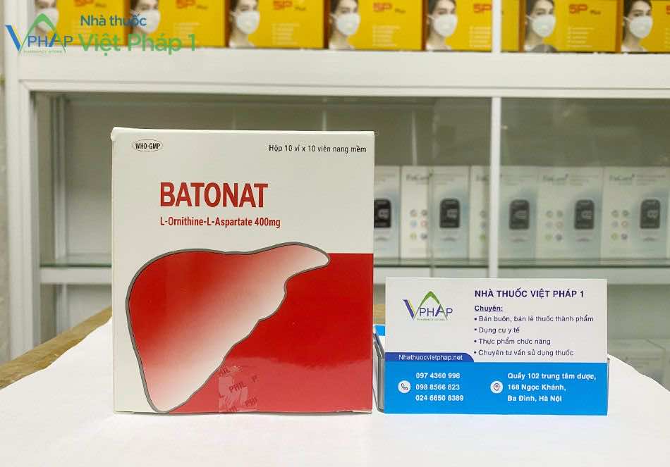 Mua thuốc Batonat 400mg chính hãng tại Nhà thuốc Việt Pháp 1