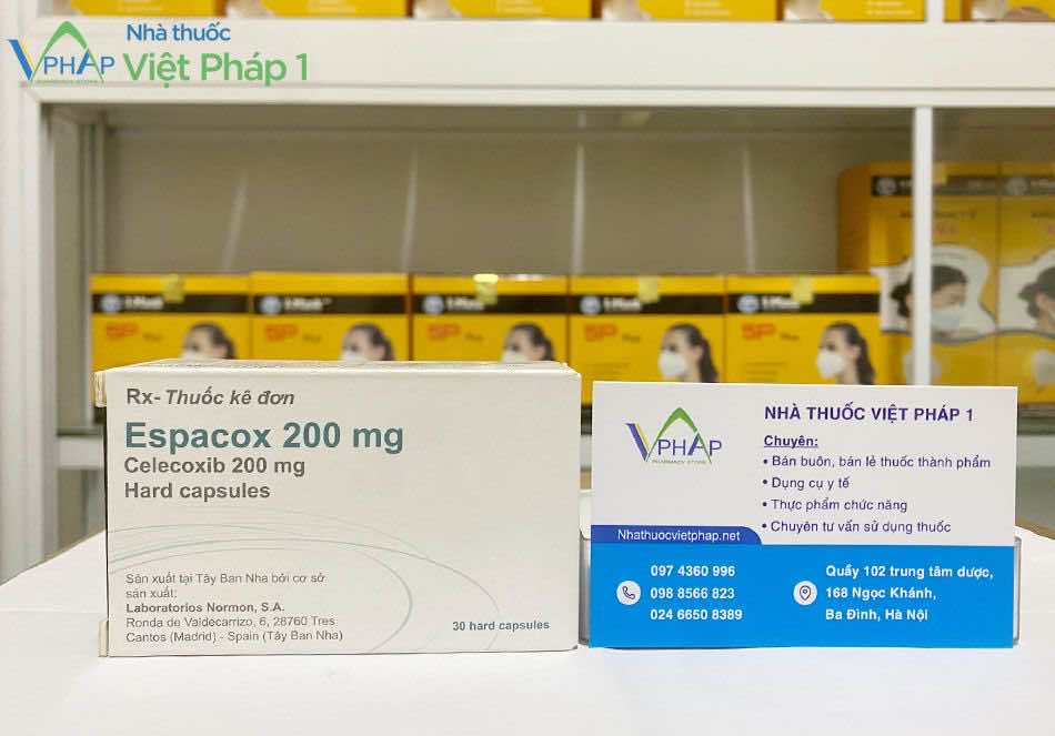 Mua thuốc Espacox chính hãng tại Nhà thuốc Việt Pháp 1