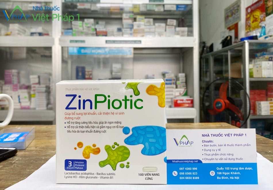 Mua ZinPiotic chính hãng tại cửa hàng nhà thuốc Việt Pháp 1