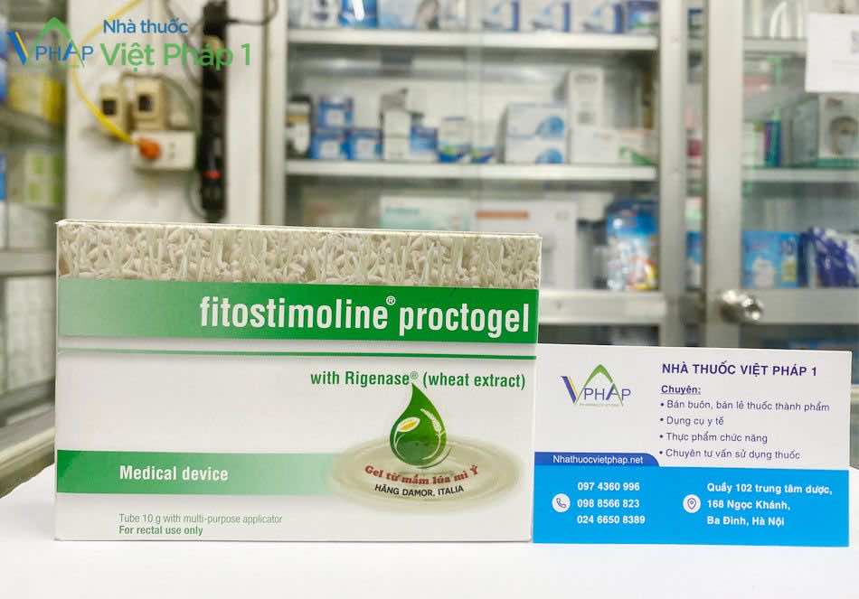 Mua thuốc bôi trĩ Fitostimoline Proctogel tại Nhà thuốc Việt Pháp 1
