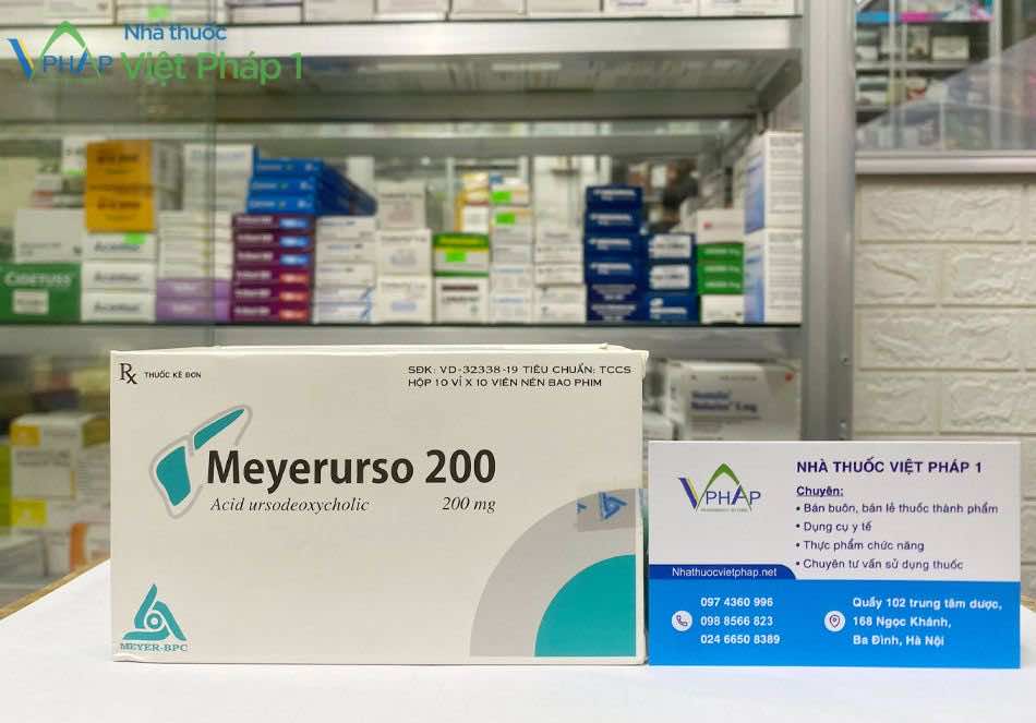 Mua thuốc Meyerurso 200mg chính hãng tại Nhà thuốc Việt Pháp 1