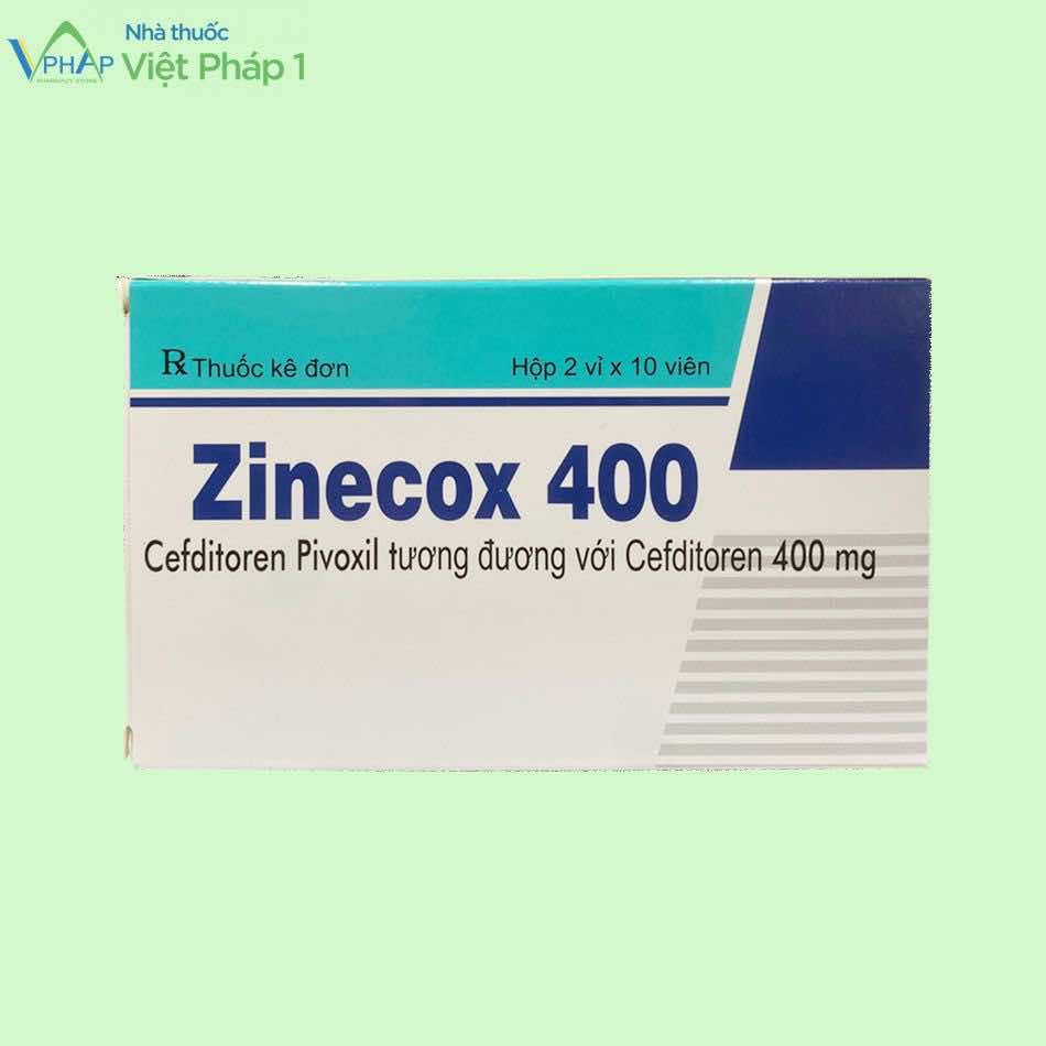 Hình ảnh hộp Zinecox 400