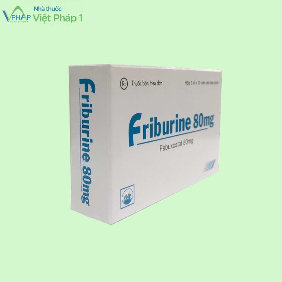 Hộp thuốc Friburine 80mg