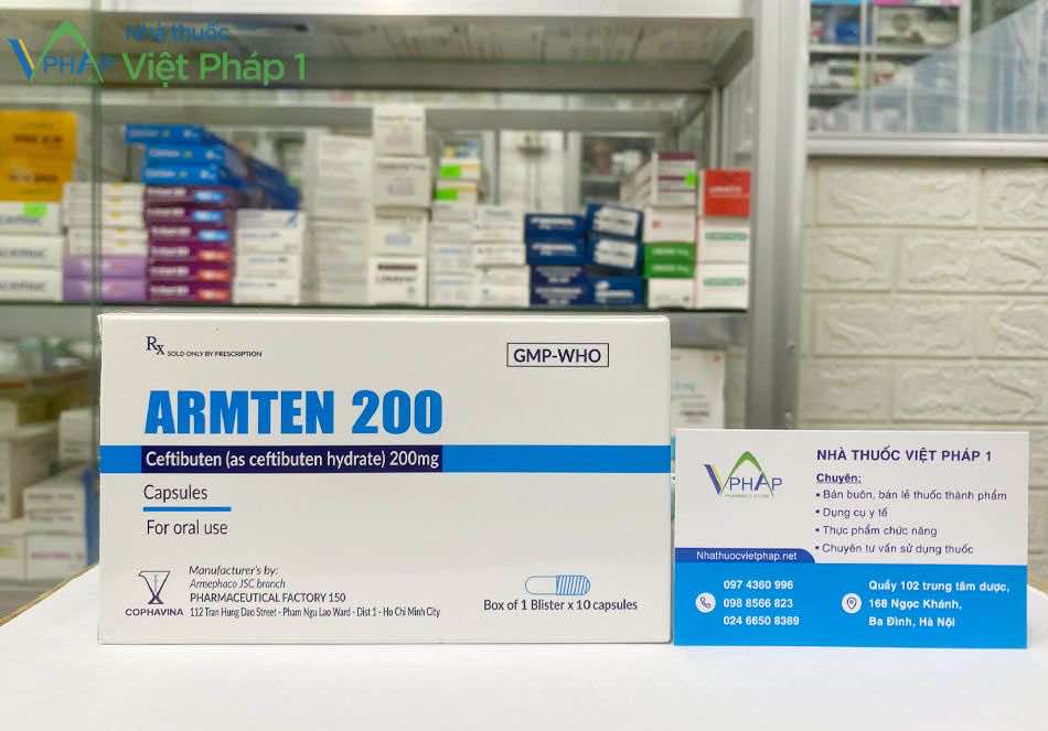 Mua Armten 200mg chính hãng tại Nhà thuốc Việt Pháp 1