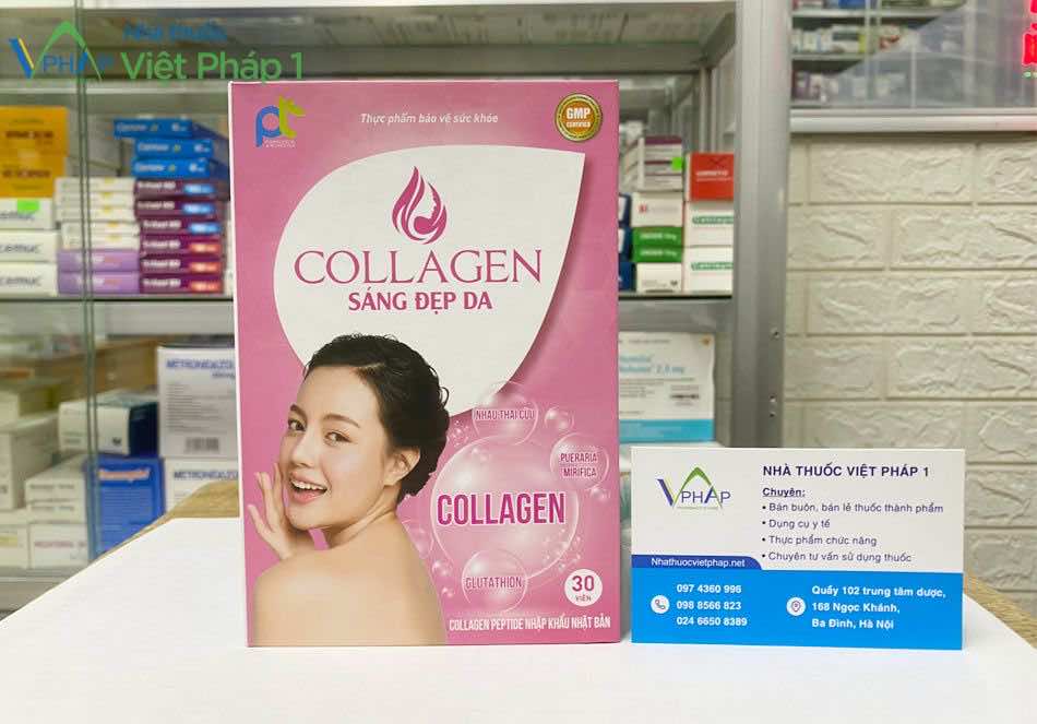 Mua viên uống Collagen chính hãng tại Nhà thuốc Việt Pháp 1