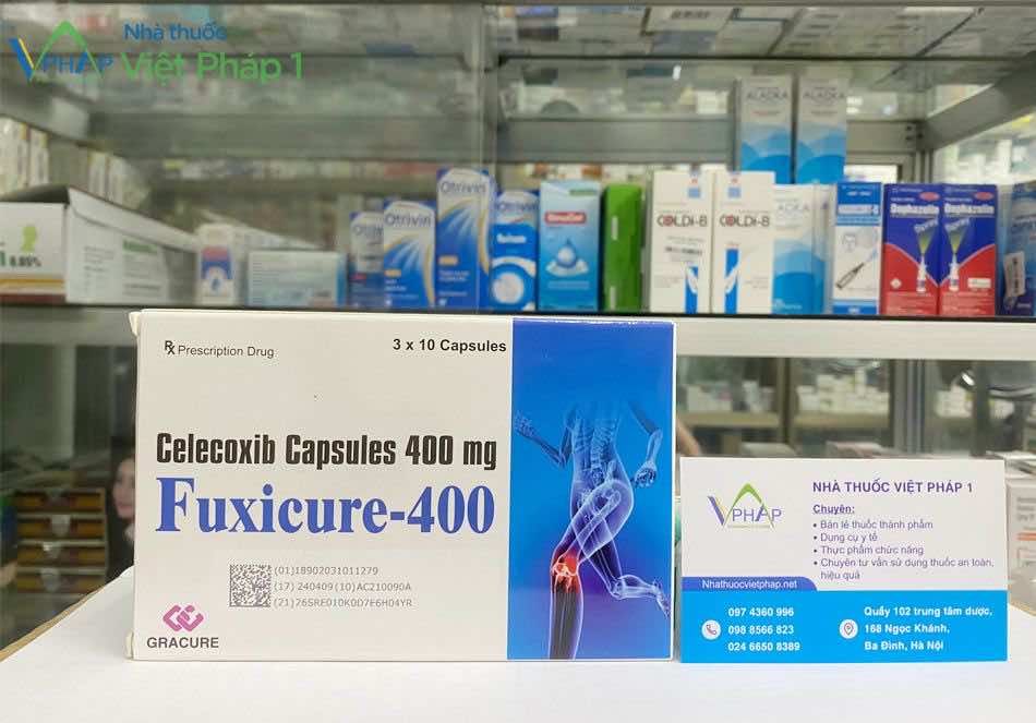 Mua thuốc Fuxicure 400mg chính hãng tại Nhà thuốc Việt Pháp 1