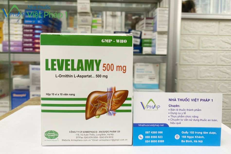 Mua thuốc Levelamy chính hãng tại Nhà thuốc Việt Pháp 1