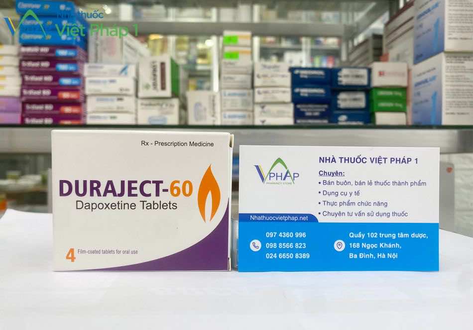 Mua thuốc Duraject 60 chính hãng tại Nhà thuốc Việt Pháp 1 - 168 Ngọc Khánh