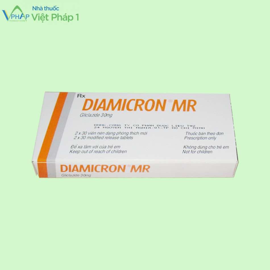 Thuốc tiểu đường Diamicron MR 30mg