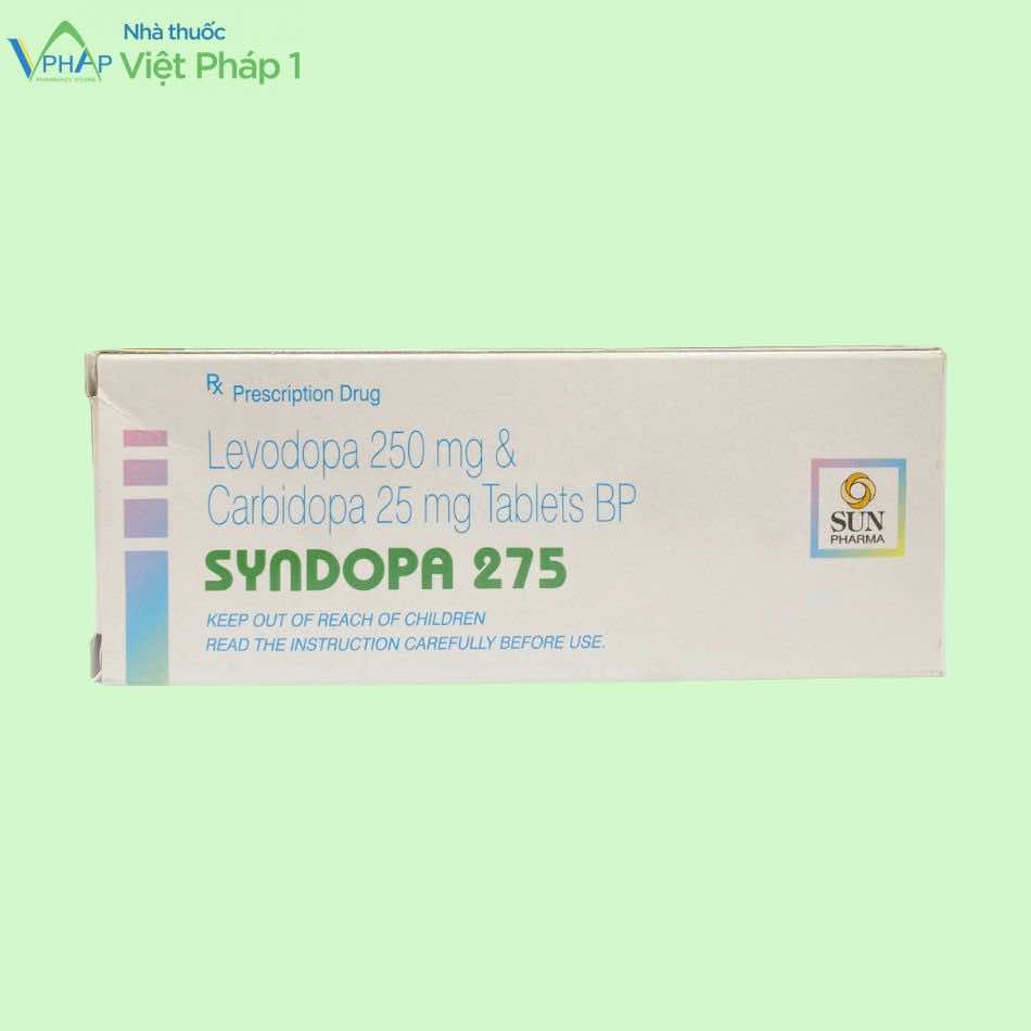 Hình ảnh hộp thuốc Syndopa 275