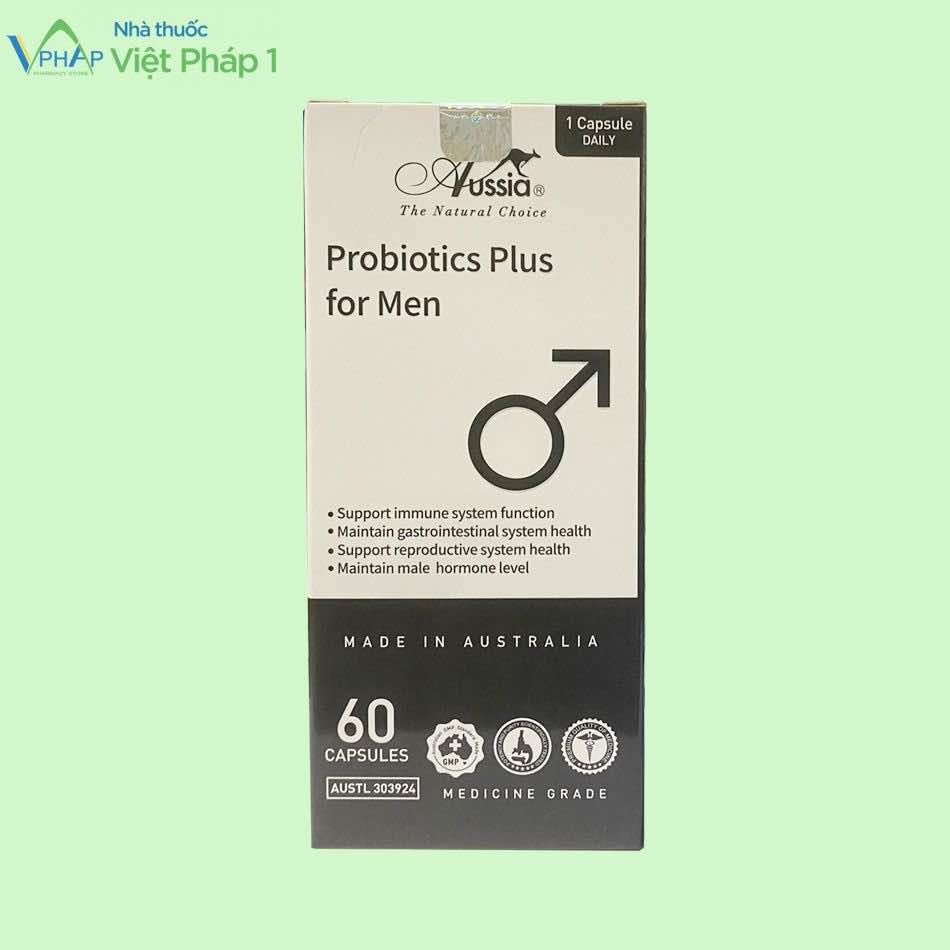 Hình ảnh: Hộp Probiotics Plus for Men 60 viên
