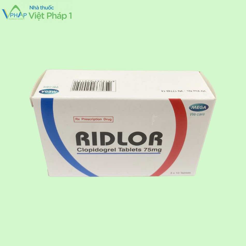Hình ảnh hộp thuốc Ridlor 75mg