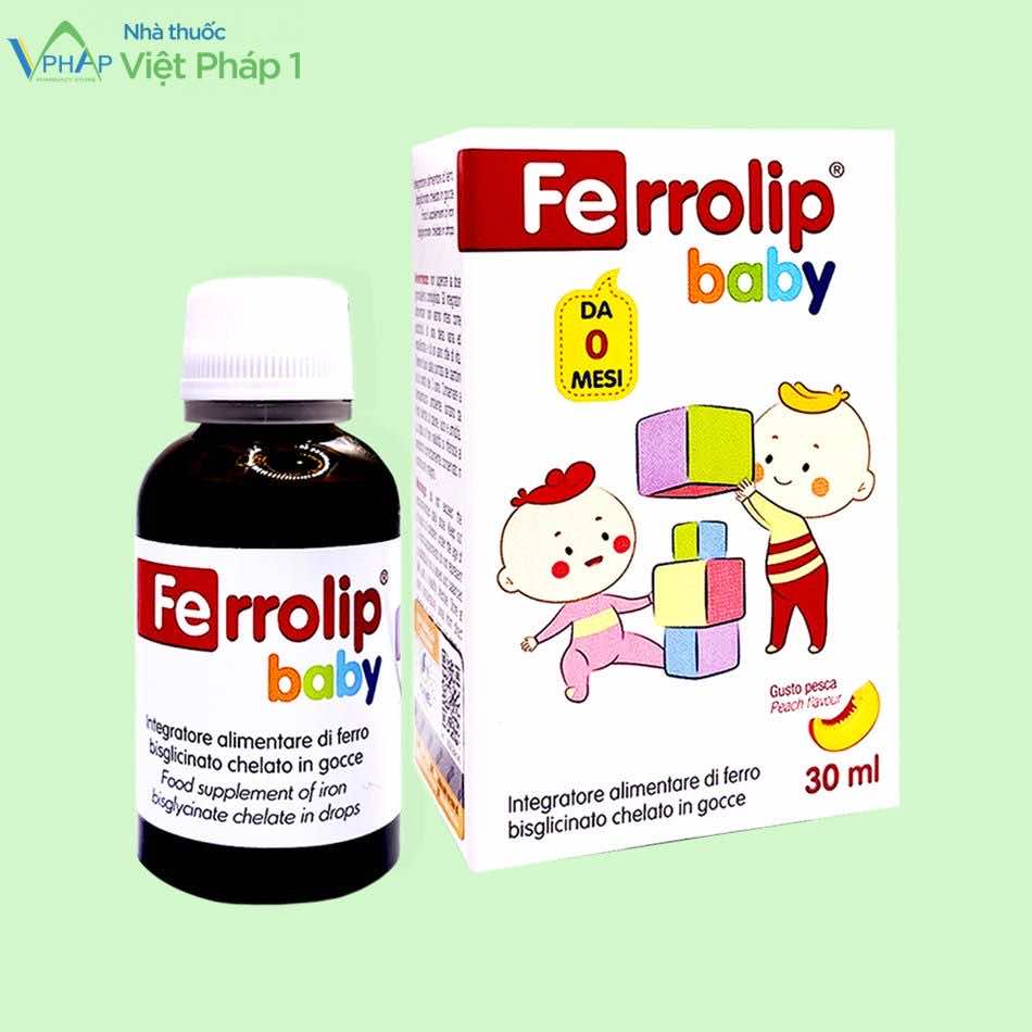 Thực phẩm bảo vệ sức khỏe Ferrolip Baby
