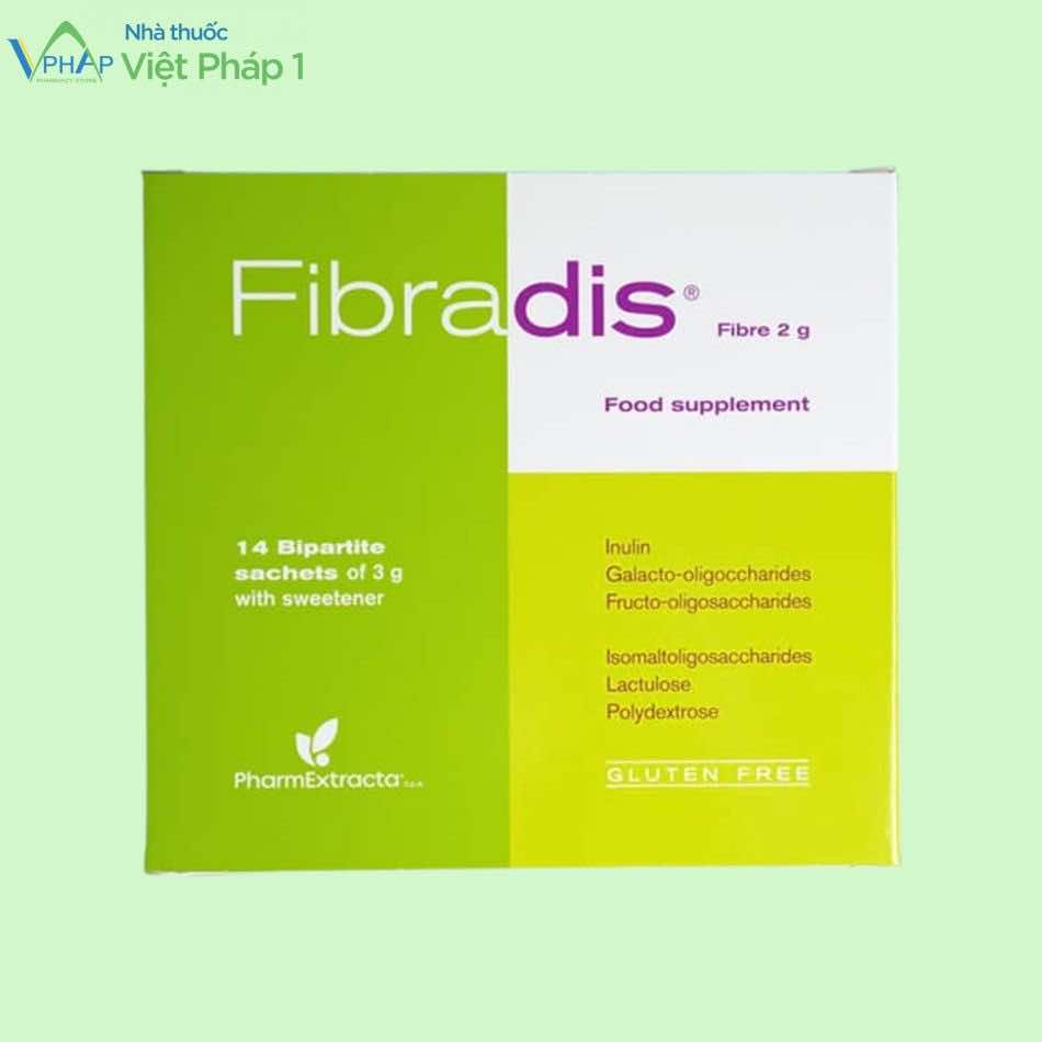Hình ảnh hộp sản phẩm Fibradis