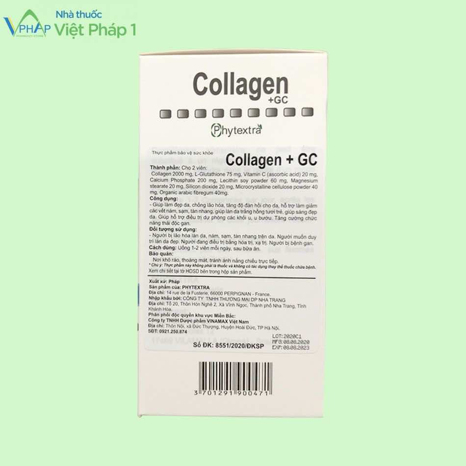 Đối tượng sử dụng của COLLAGEN+ GC