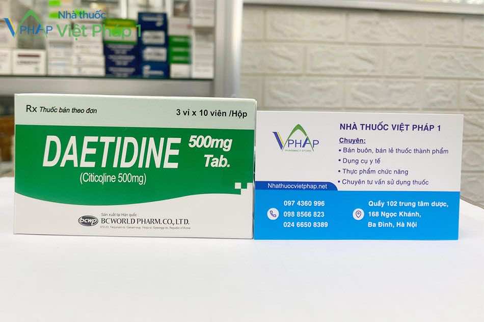 Daetidine 500mg bán tại Nhà thuốc Việt Pháp 1