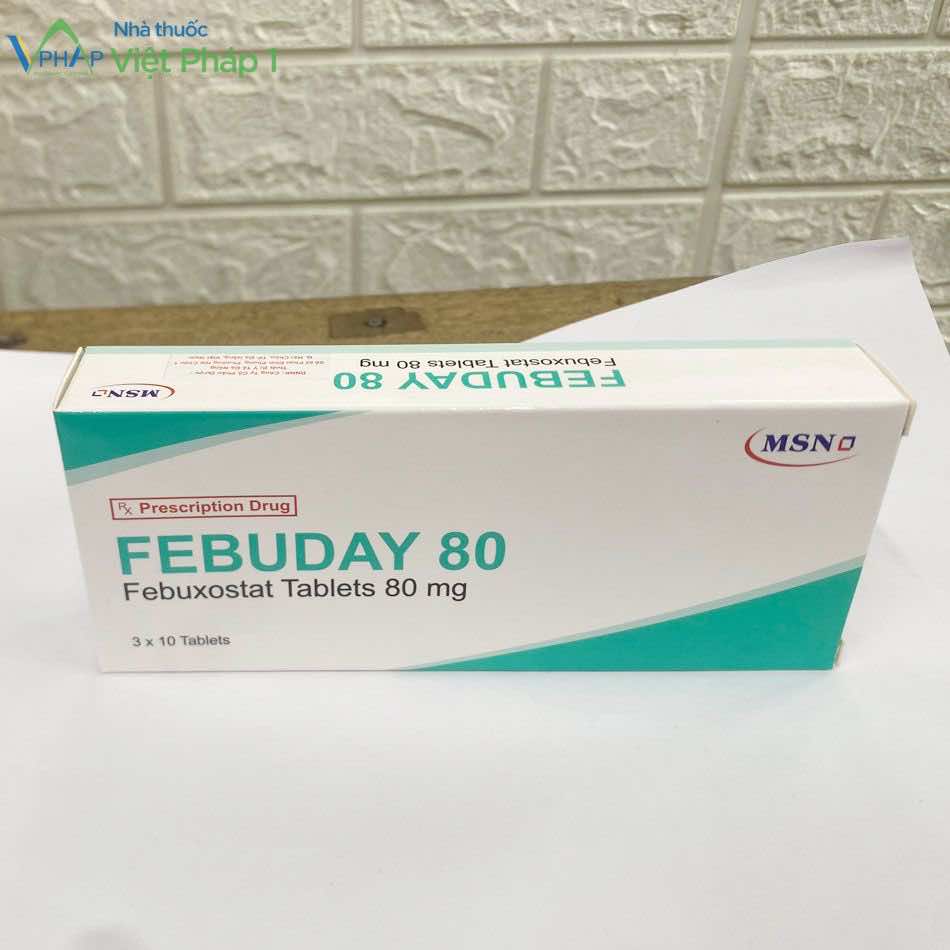 Thuốc Febuday 80 dùng cho người bệnh Gout