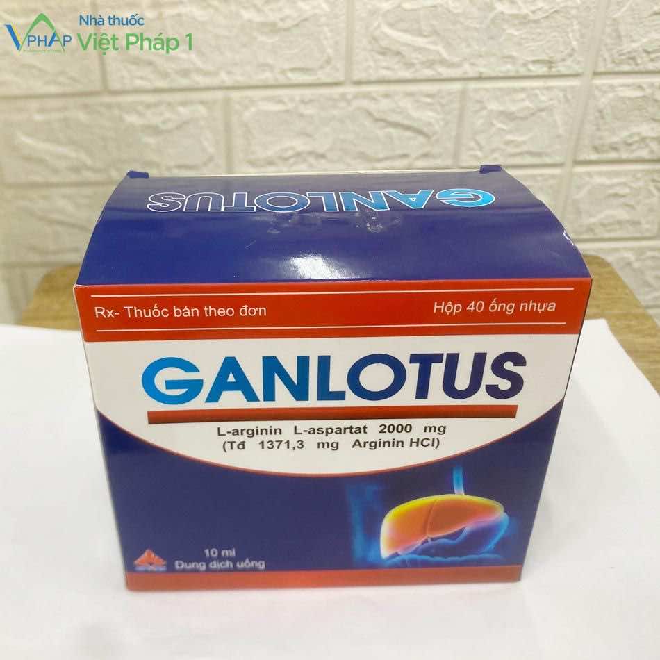 Sản phẩm hỗ trợ điều trị bệnh gan Ganlotus
