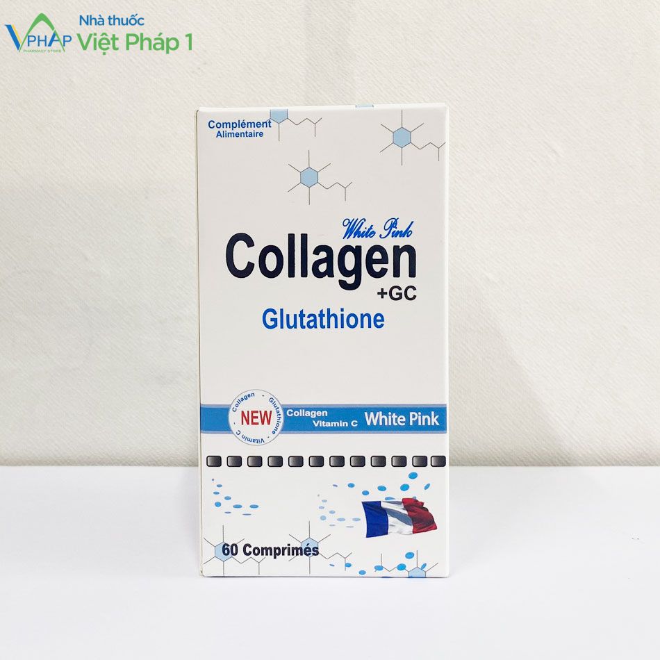 Hộp của sản phẩm Collagen GC Glutathione