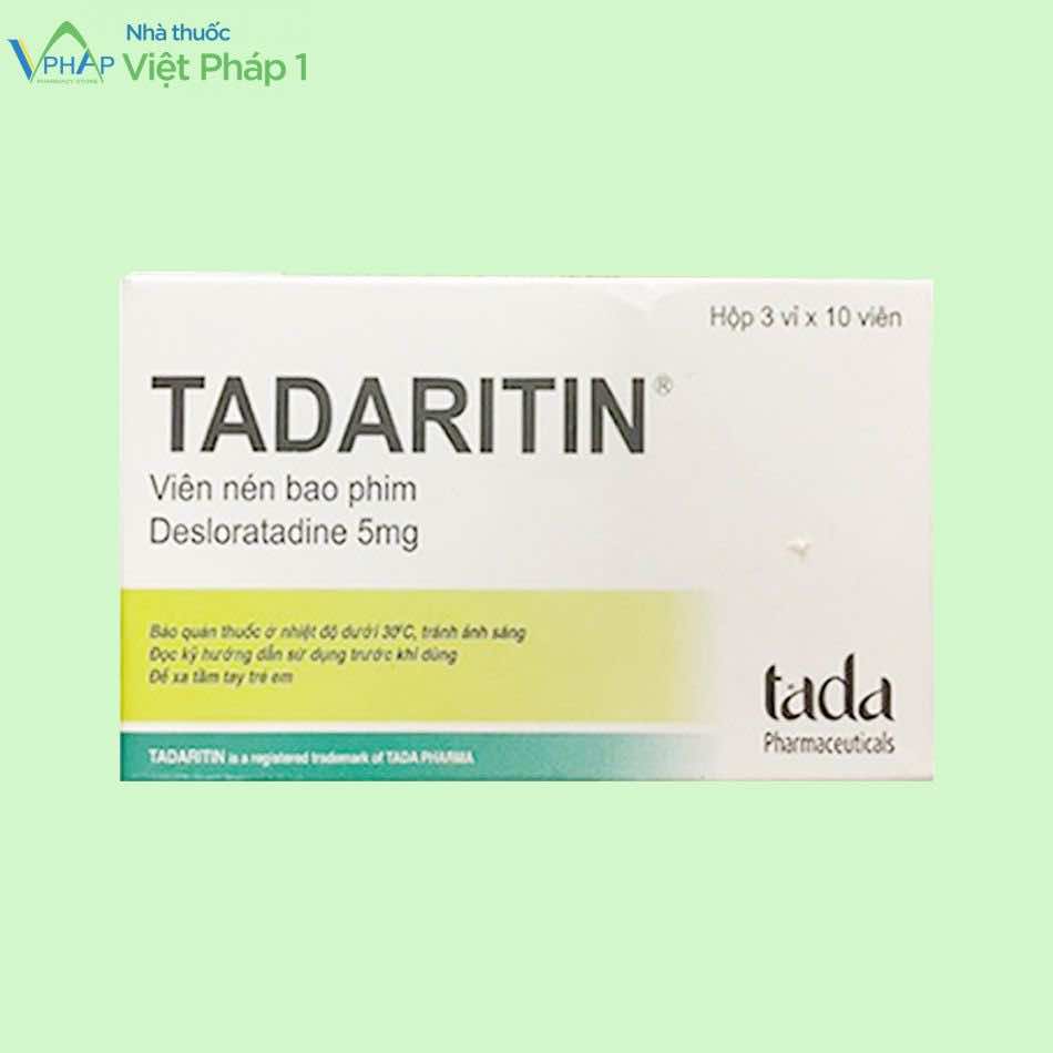 Hình ảnh hộp thuốc Tadaritin 5mg