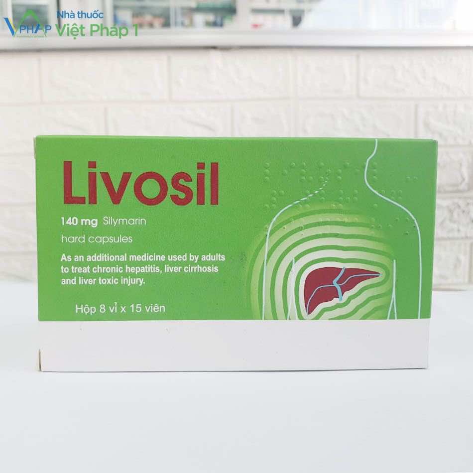 Hộp thuốc Livosil chụp tại Nhà thuốc Việt Pháp 1