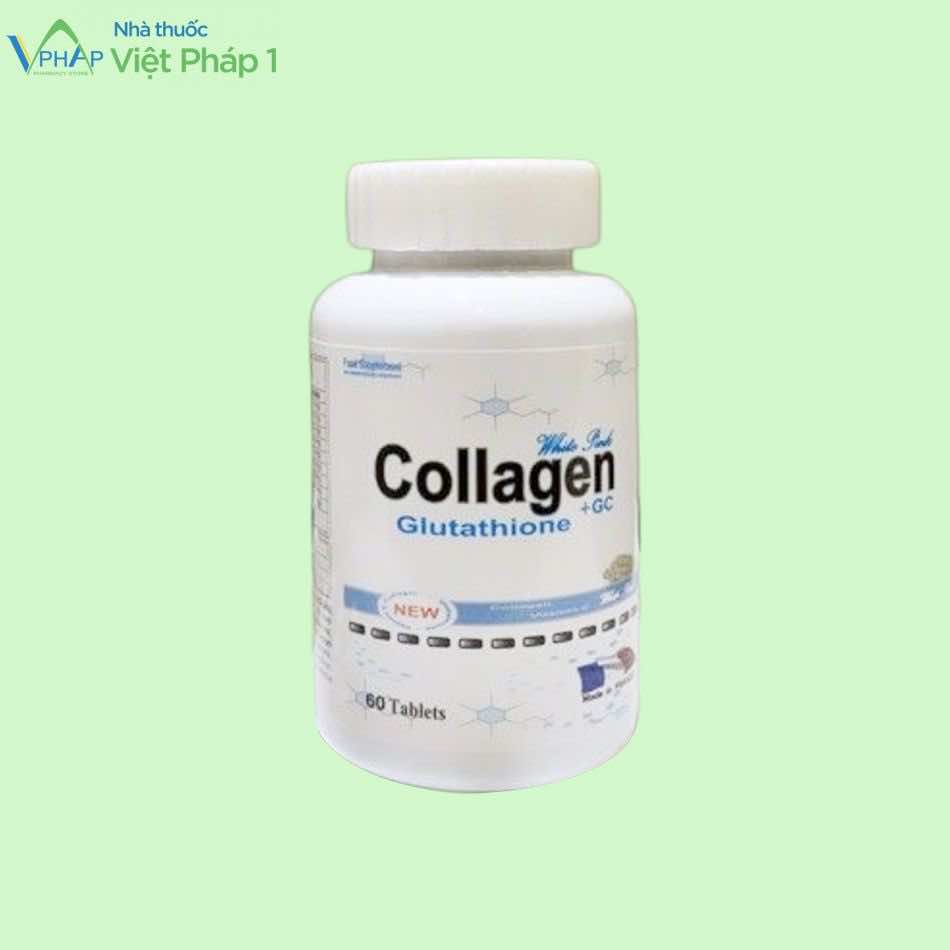 Lọ sản phẩm COLLAGE + GC chứa 60 viên nang